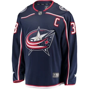Giacche Uomo Boone Jenner Blu Navy Columbus Home Captain Patch Breakaway Large - Foto 1 di 10