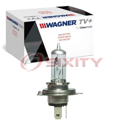 Wagner TruView PLUS High & Low Beam Headlight Bulb for 1994-2016 Ford Aspire nq - Image 1 of 4