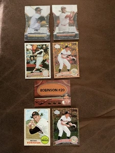 Frank & Brooks Robinson 7 Karten Relic, GMDC, Sparkle, Cognac X 2 68 Topps. - Bild 1 von 12