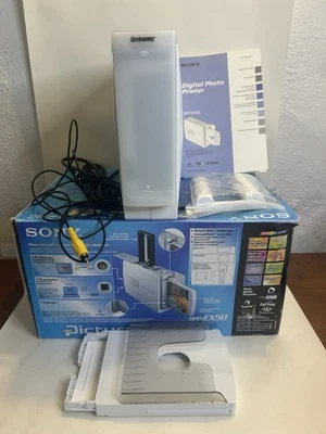 SONY DPP-EX50 PICTURE STATION PHOTO PRINTER WITH EXTRAS - Image 1 of 4