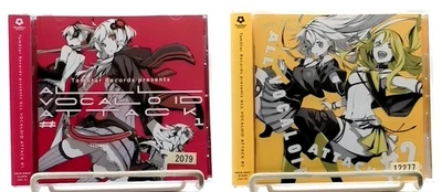 ALL VOCALOID ATTACK #1 #2 CD 2 SET OBI Hatsune Miku Megurine Luka Yuyoyuppe Jin Foto 1 de 4