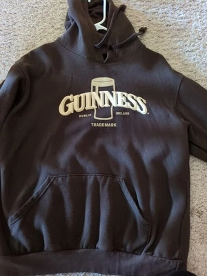 Sudadera con Capucha Guinness Adulto Grande Mercancía Oficial Marrón Manga Larga Pullover  Foto 1 de 4