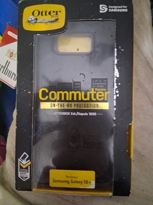 Funda OtterBox COMMUTER SERIES para Galaxy S8 Plus Negra Foto 1 de 2