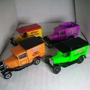 Kellogg's Matchbox Cars Diecast Trucks Set of 4 - Picture 1 of 10