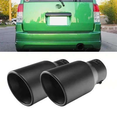 2X Car Exhaust Pipe Tip Rear Throat Muffler Tailpipe For Scion xB Wagon - Image 1 of 4