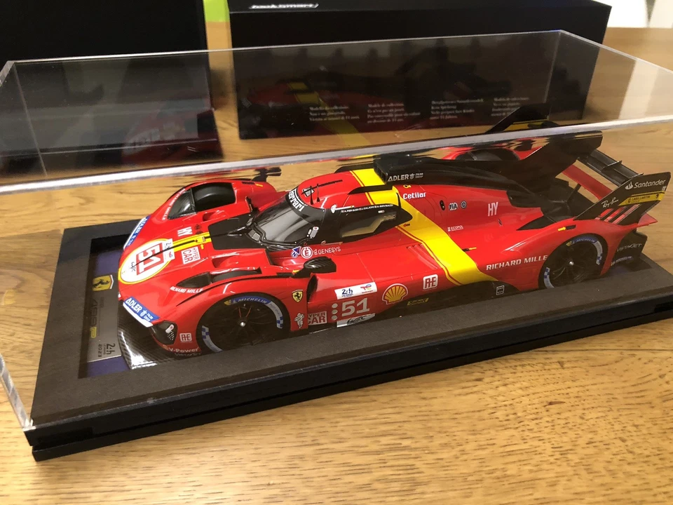 Looksmart Ferrari 499P #51 Winner Le Mans 2023 1:18 - Immagine 1 di 4