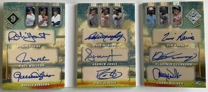 Leaf Cloud 9 Auto Book Robin Yount Dale Murphy Tim Raines Molitor Guerrero 6/6 - Picture 1 of 7