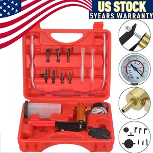 2-in-1 Brake Bleeder & Vacuum Pump Set Handheld Vacuum Brake Bleeder Pump Tool. - Foto 1 di 9