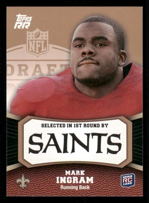 2011 Topps Rising Rookies Gold #140 Mark Ingram - Image 1 of 2