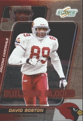 2000 Score Building Blocks #BB15 David Boston - FB - Image 1 of 2