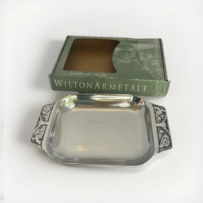 Wilton Armetale Western Toaster O Tray Server Plate Elegant Design New - Image 1 of 4