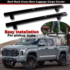 Barras transversales para portaequipajes de techo para Toyota Tundra 2007-2021 - Imagen 1 de 12