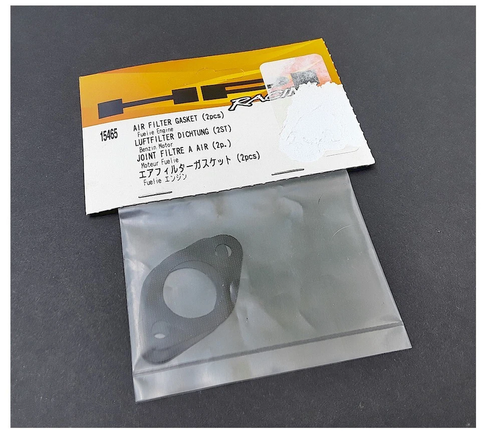 HPI 15465 Air Filter Gasket (2) for Fuelie 23 / 26S Engine Baja etc. Old Stock - Image 1 of 1