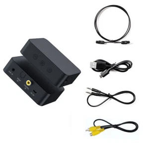 Bluetooth 5.0 Transmitter TV Adapter Sender Optical out Audio Stereo Schwar N0P5 - Bild 1 von 15