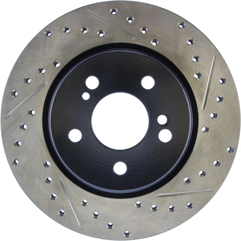 Rotor de freno de disco del lado del conductor trasero Stoptech para Mercedes-Benz (127.35030L) Foto 1 de 4