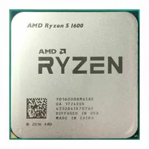 AMD RYZEN 5 1600 6-Core 3.2 GHz ocket AM4 CPU Processors - Picture 1 of 2