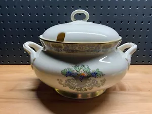 Zuppiera Lenox Collezione Presidenziale Fine Bone China AUTUMN con Coperchio - Foto 1 di 11