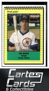Tim Moore 1991 ProCards #1350  Peoria Chiefs
