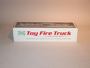 HESS 1989 FEUERWEHRAUTO BANK POSTFRISCH IM KARTON  - Bild 1 von 4