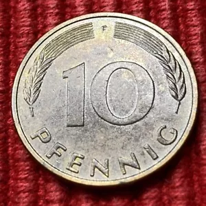 10 Pfennig 1981 F | Bundesrepublik Deutschland | Vorzüglich! - Bild 1 von 7
