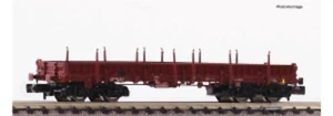 Fleischmann 826708 N Gauge SNCB Remms Bogie Stake Wagon IV - Picture 1 of 2