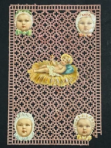 santo card santino merlettato canivet "NIÑO JESUS" - Foto 1 di 2