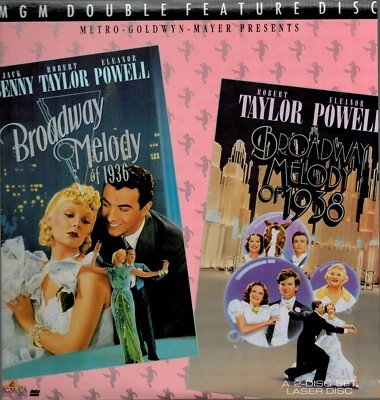 Broadway Melody of 1936 & 1938 MGM Double Feature Laser Disc Video Robert Taylor - Image 1 of 2