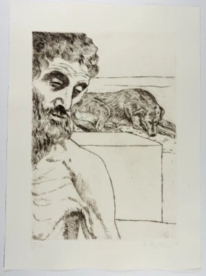 Ernst Marow: Radierung »Odyssee« handsigniert-e.a. Ex.- von 2007 - Bild 1 von 2