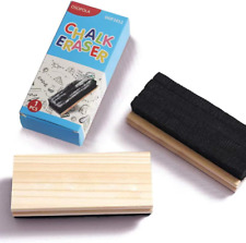 Chalkboard Eraser - Campus Style Pine Wood Blackboard Cleaner Engravable College
