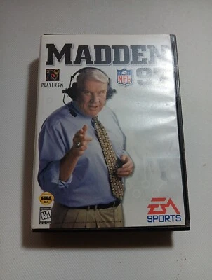 Sega Genesis - Madden NFL 97 (Good & Tested) - EA Football Video Game & Box - Image 1 of 3