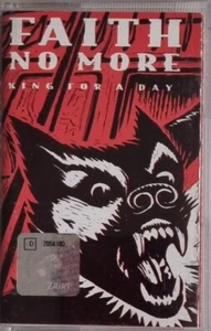 FAITH NO MORE  KING FOR A DAY, FOOL FOR A LIFETIME audio music cassette tape - Picture 1 of 2