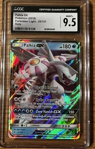 Palkia GX 20/131 Pokémon Forbidden Light Ultra Rare Holo EX 2018 Cgc 9.5 - Picture 1 of 2