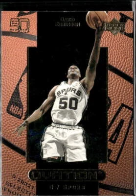 1999-00 Upper Deck Ovation #49 David Robinson - Image 1 of 2