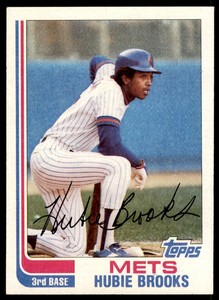 1982 Topps Hubie Brooks New York Mets #494