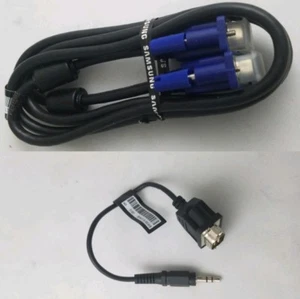 Samsung TV VGA Male Monitor Cable BN39-00244H CBF Signal Cable BN39-0154 [E45a] - Picture 1 of 1