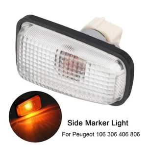 2x Front Side Marker Light For Peugeot 106 1996-2003 406 1998-1999 306 1997-2001 - Picture 1 of 5