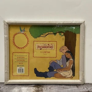 Vintage 90er Disney Pocahontas Wandalbum 11 x 14 Bilder Fotorahmen Neu aus altem Lagerbestand LESEN - Bild 1 von 4