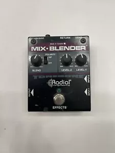 Radial Engineering Mix Blender Dual Instrument Buffer Mixer FX Loop Guitar Pedal - Picture 1 of 6