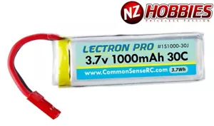 Lectron 1S 3,7V 1000mAh LiPo Akku Dromida Ominus / Vista Quad # 1S1000-30J - Bild 1 von 1