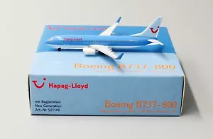 Hapag Lloyd B737-800 Reg:D-AHFC Herpa 1:500 Druckgussmodelle 501149 - Bild 1 von 6