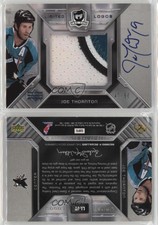 2006-07 Upper Deck The Cup Limited Logos Auto /50 Joe Thornton #LL-JT Auto