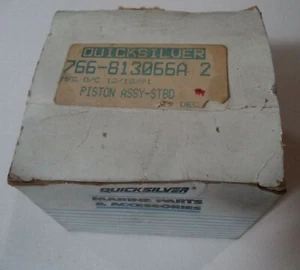 GENUINE MERCURY QUICKSILVER PISTON ASSEMBLY-STBD PART# 766-813066A 2 NEW/UNUSED - Bild 1 von 5