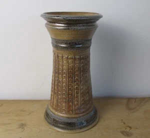 Vintage Studio Pottery Stoneware Candle Stand Rowena Kinsman 9 inches high - Picture 1 of 11