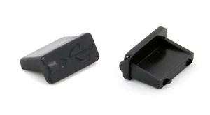 2 STAUBKAPPEN USB A Buchse PC Computer Notebook Schutz Staubkappen - Bild 1 von 2