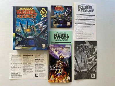 PC BIG BOX EDITION - STAR WARS REBEL ASSAULT - Complete with Instructions - Image 1 of 4