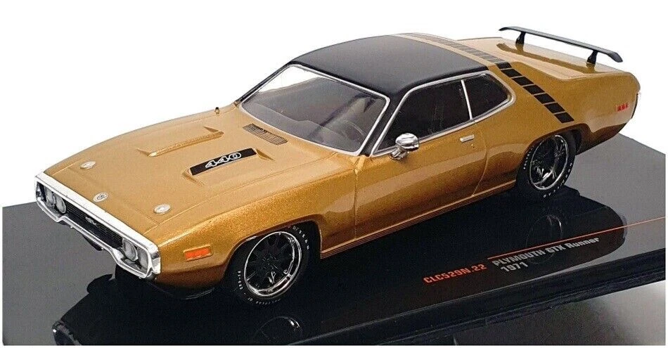 1/43 PLYMOUTH GTX RUNNER 1971 IXO CLC529N.22 - Immagine 1 di 1