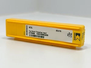 KENNAMETAL NT2L New Carbide Threading Inserts 4175909 Grade KCU10 5pcs - Picture 1 of 2