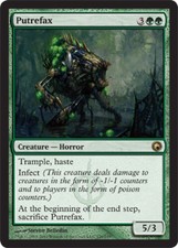 1x Putrefax - Foil PL/MP, English MTG Scars of Mirrodin