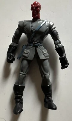 Boneco de ação vintage Marvel Spider-Man ataque furtivo caveira vermelha 5" Toybiz 1998 - Imagem 1 de 2