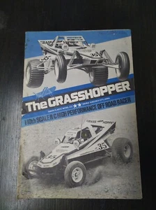 Tamiya Grasshopper 5843 58043 MANUAL ONLY vintage original (NOT RE-RE) fair cond - Picture 1 of 3